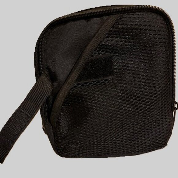 Black Belt Bag / Fanny Pack Portable CD unisex - Picture 6 of 7